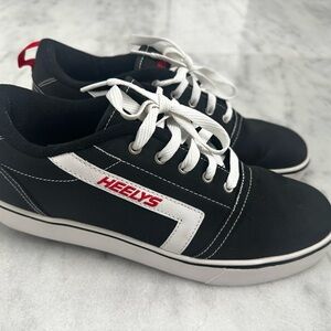 Brand New Heelys Propel 2.0 Skate Shoes - Men's Size 11 - Black/White/Red